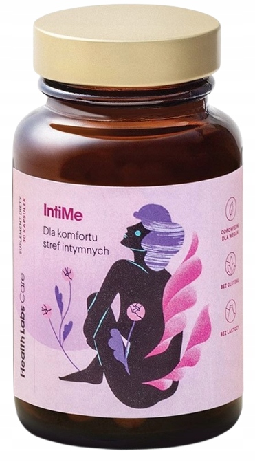 HealthLabs IntiMe 30kaps. Mikrobiota pochwy Upławy Sfera intymna Pieczenie