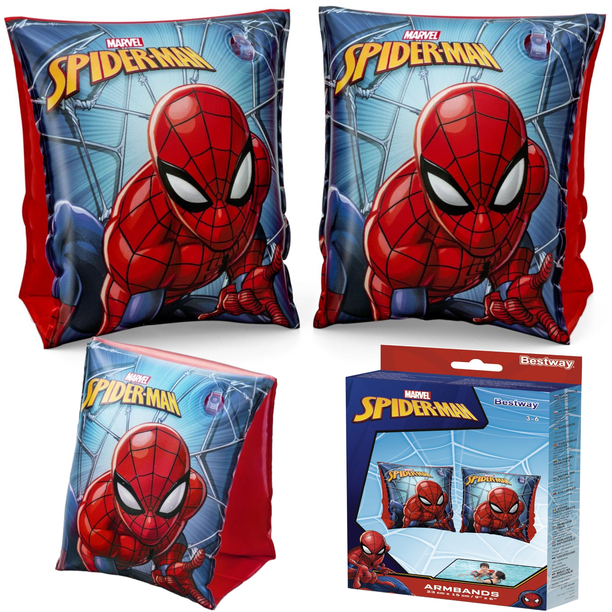 

Rękawki do pływania dzieci Spiderman Bestway 98001