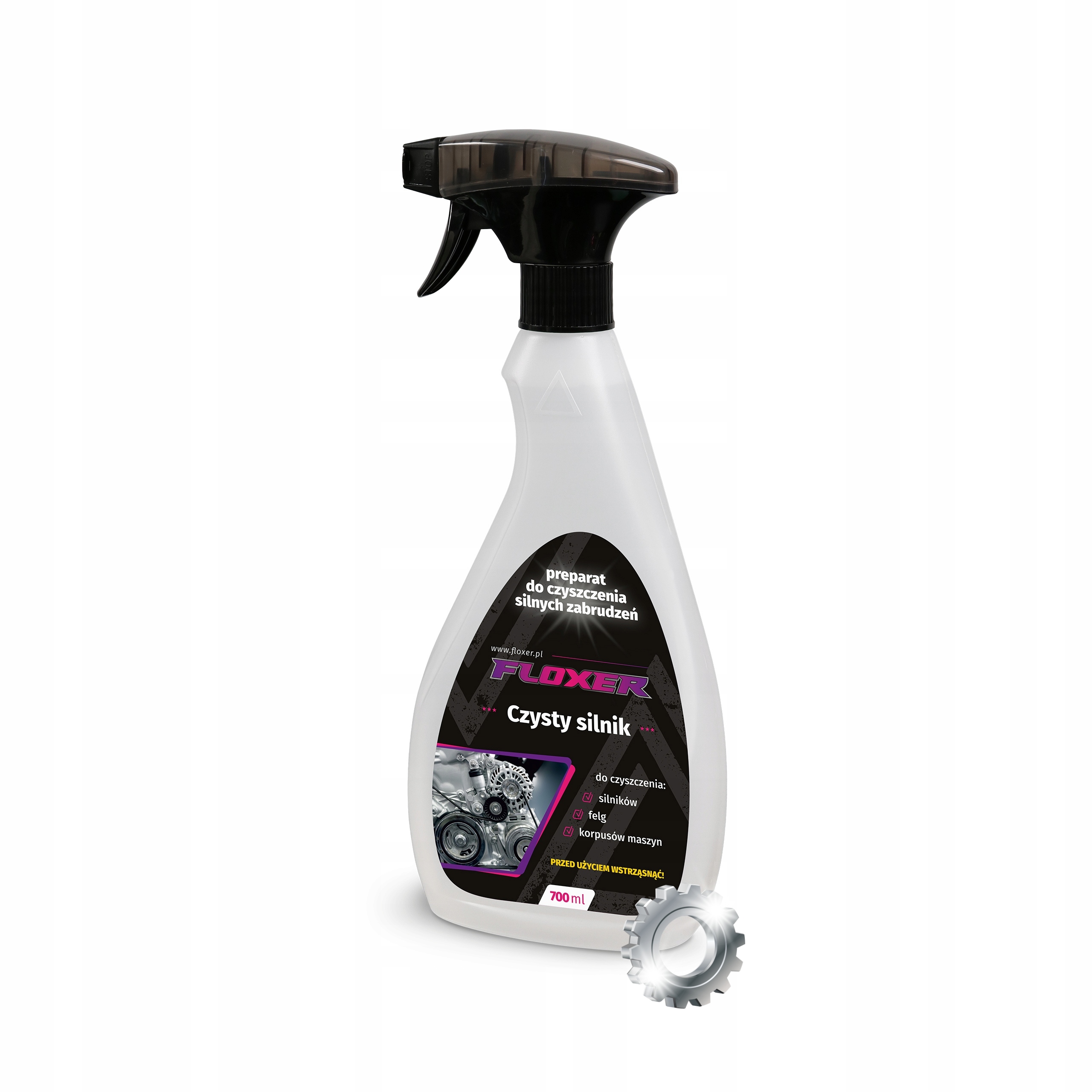 Płyn do mycia silnika Floxer 700ml Chemia do czyszczenia komory silnika