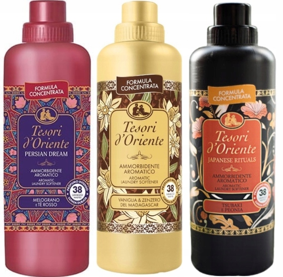 Levně Tesori d'Oriente Sada 3 italských avivážních přípravků 760 ml Pvj