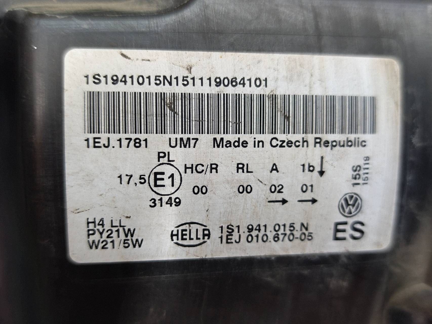 REFLEKTOR left front VW UP 11- NR.R1562