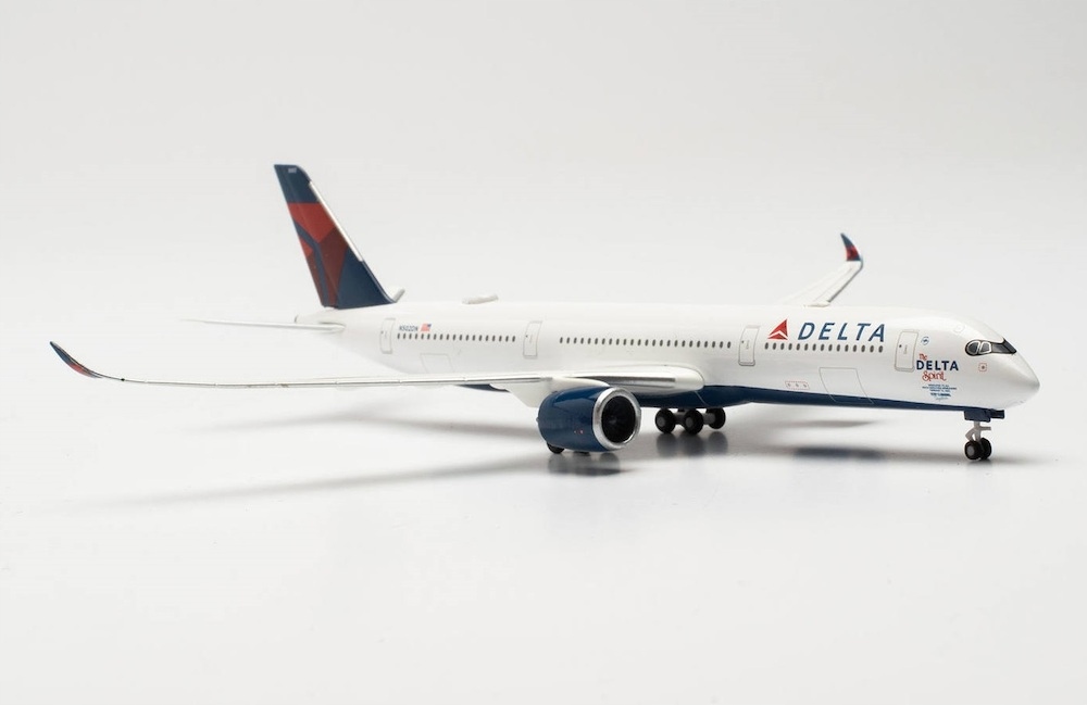 Model letadla Airbus A350-900 Delta 1:500