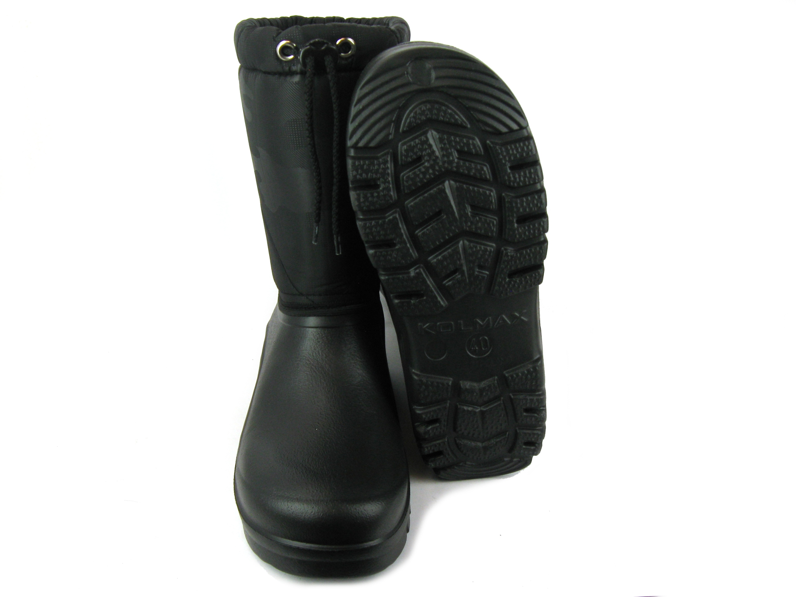 ŚNIEGOWCE KALOSZE OCIEPLANE KOZAKI MĘSKIE KOLMAX 042 CIEPŁE PIANKA PL 43 Wysokość wysokie