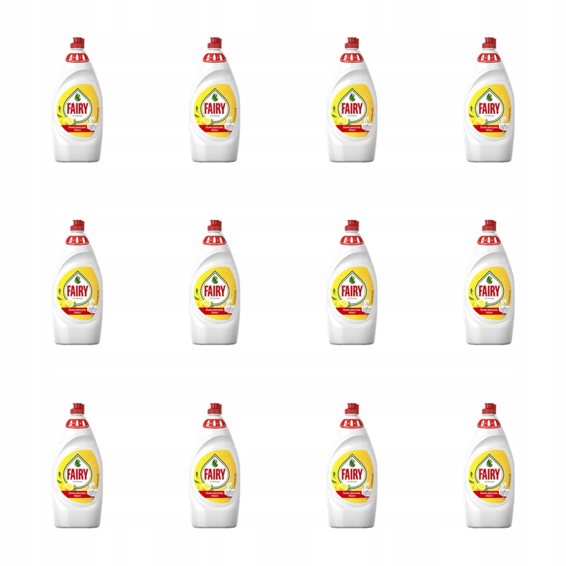 Fairy tekutý prostředek na mytí nádobí Citron 900 ml X12