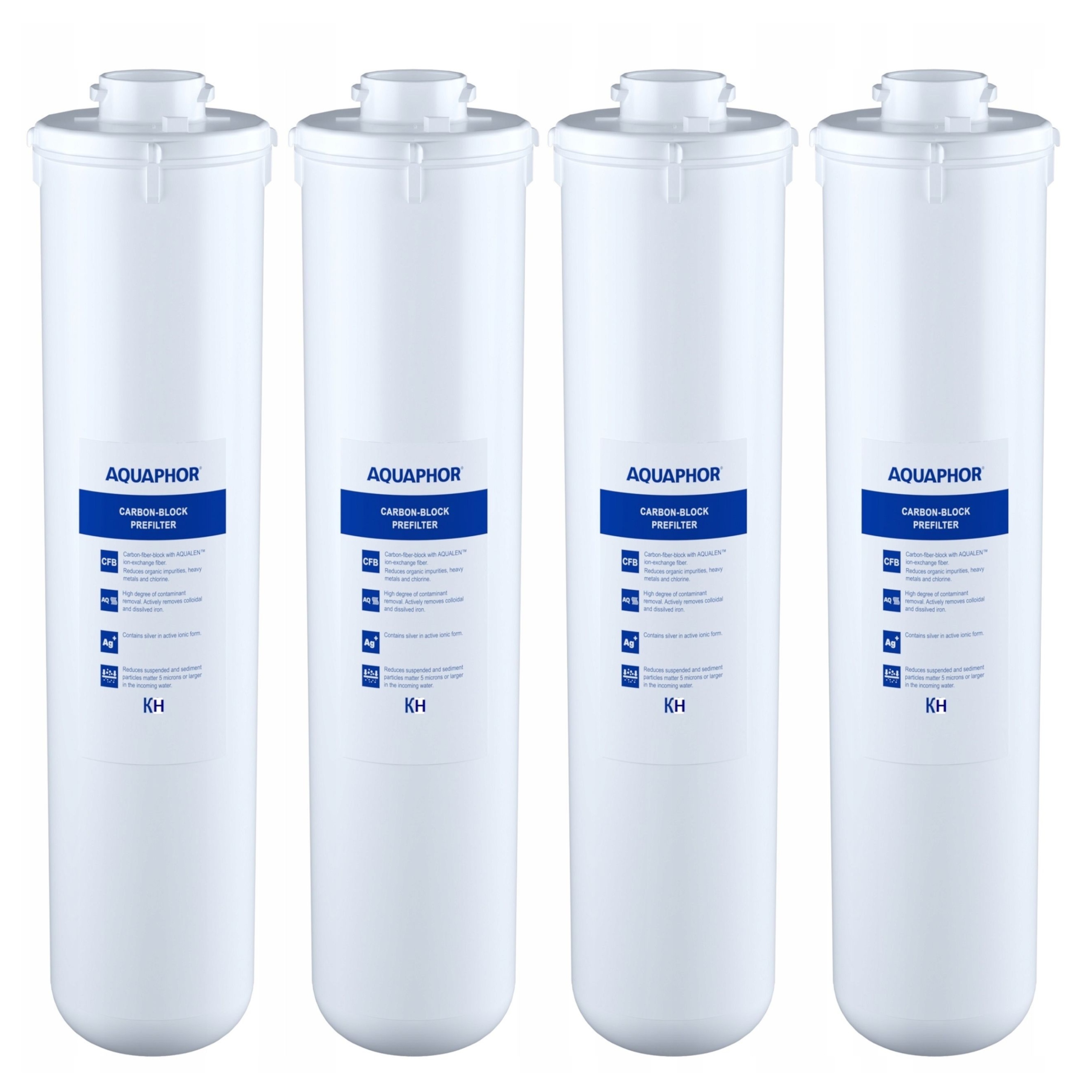 Filtračná vložka na vodu Aquaphor Kh (K4) pre kryštál Quadro, sada 4 ks