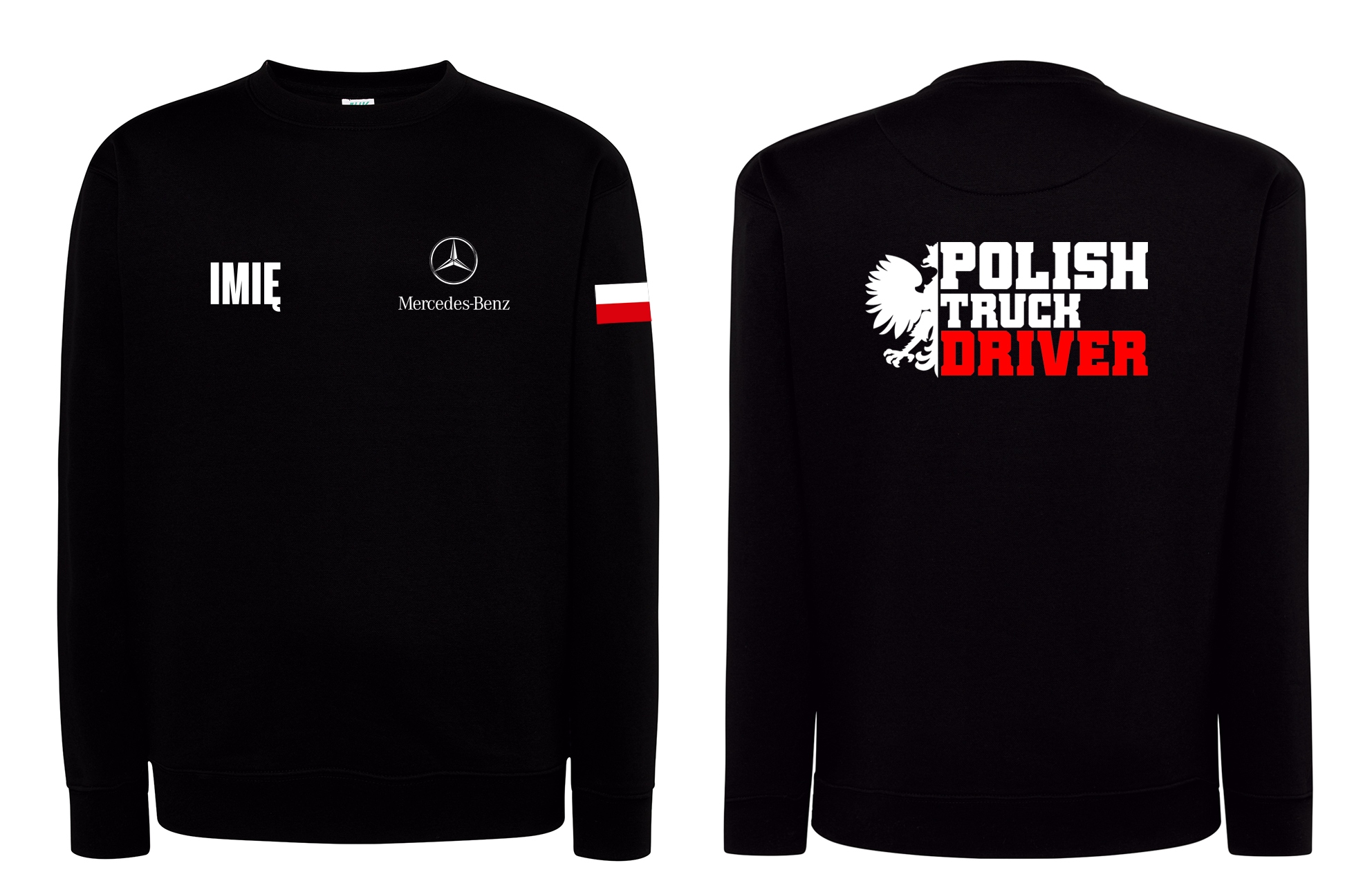 

Bluza Polish Truck Driver Mercedes Imię Prezent