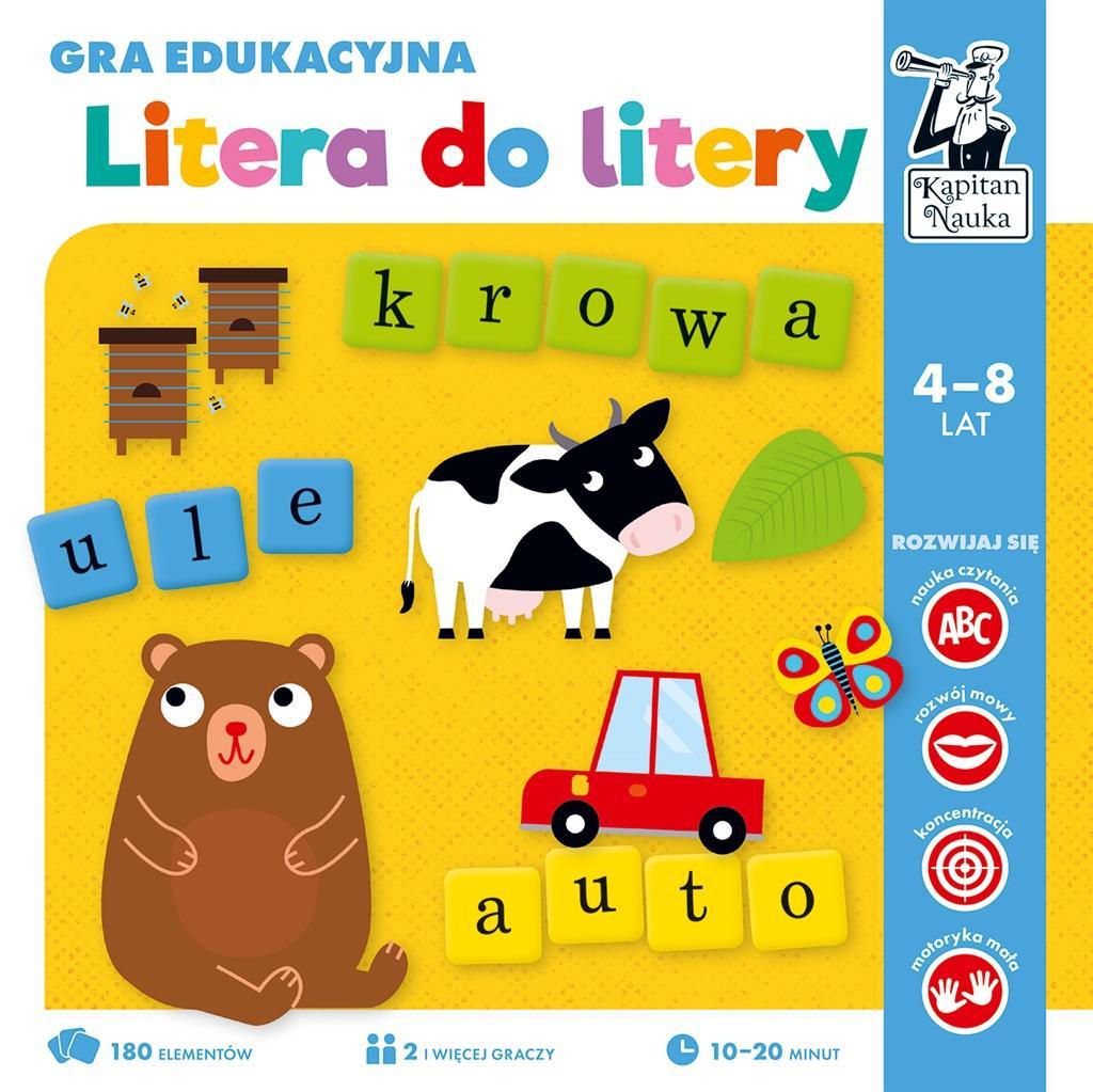 Kapitan Nauka. Gra Edukacyjna. Litera Do Litery-Zdjęcie-0