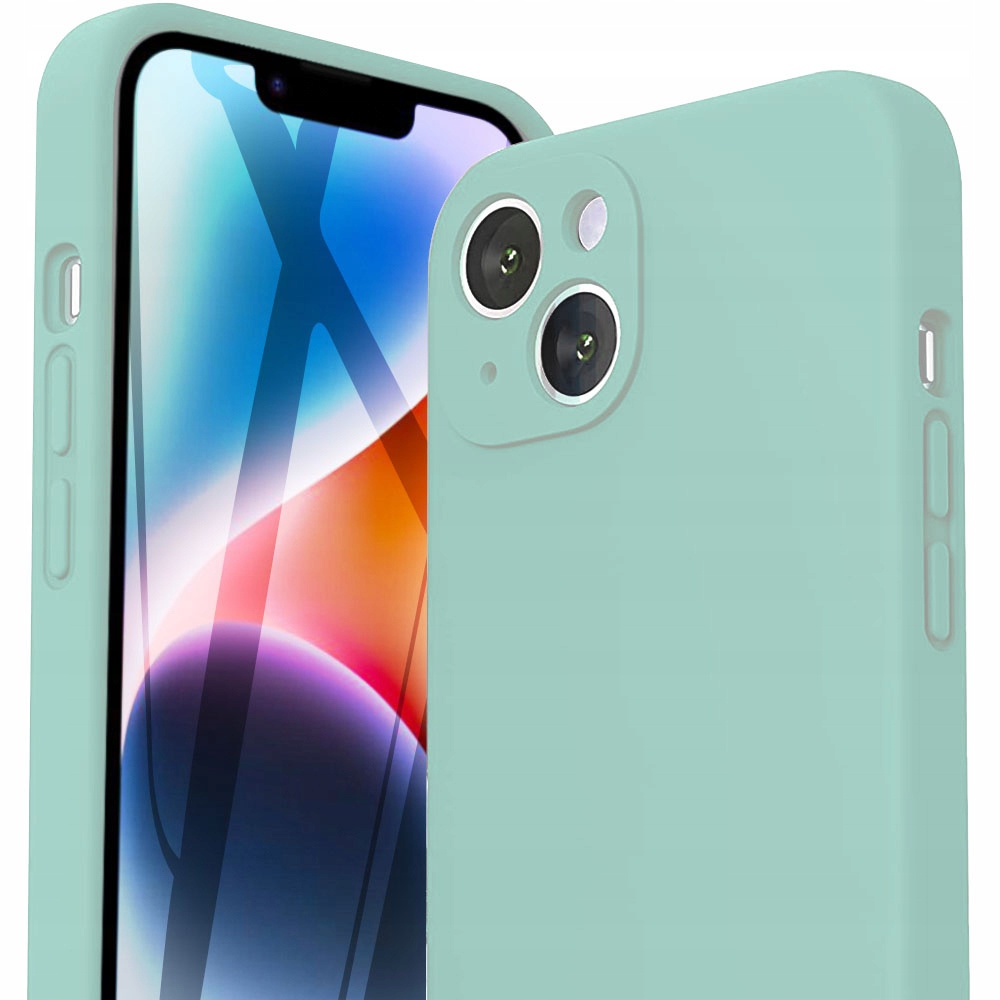 ETUI CASE OBUDOWA PLECKI FUTERAŁ LIQUID DO IPHONE 14 PLUS + SZKŁO Marka Inna