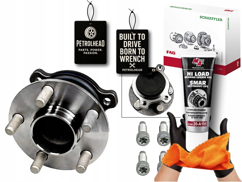 Sada Ložiska Kola S Nábojem Ford Galaxy S-max 1.6 #Petrolhead Pro+ Kit7