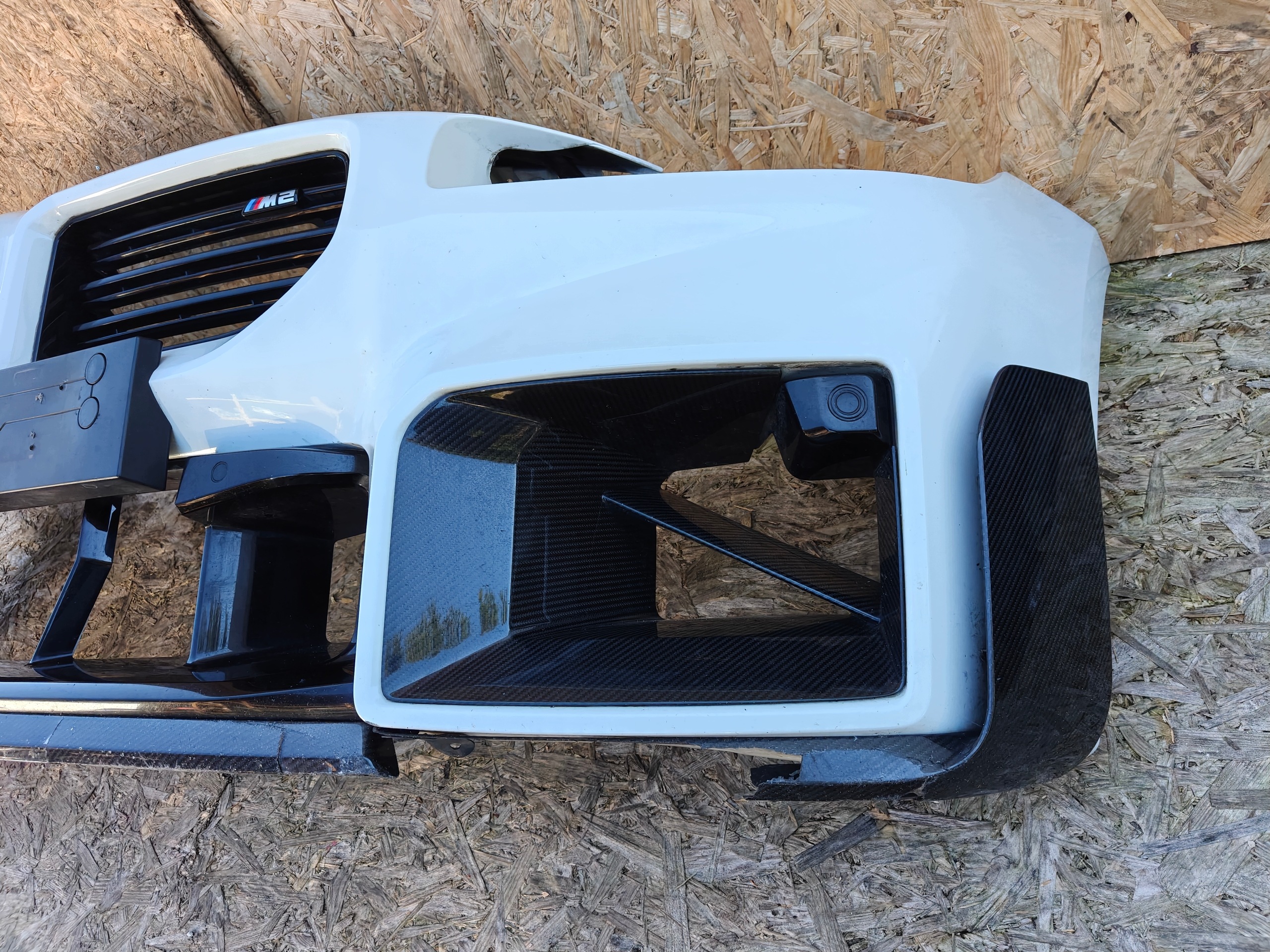 complete front BMW M2 G87 PERFORMANCE bonnet fender bumper radiators, wall