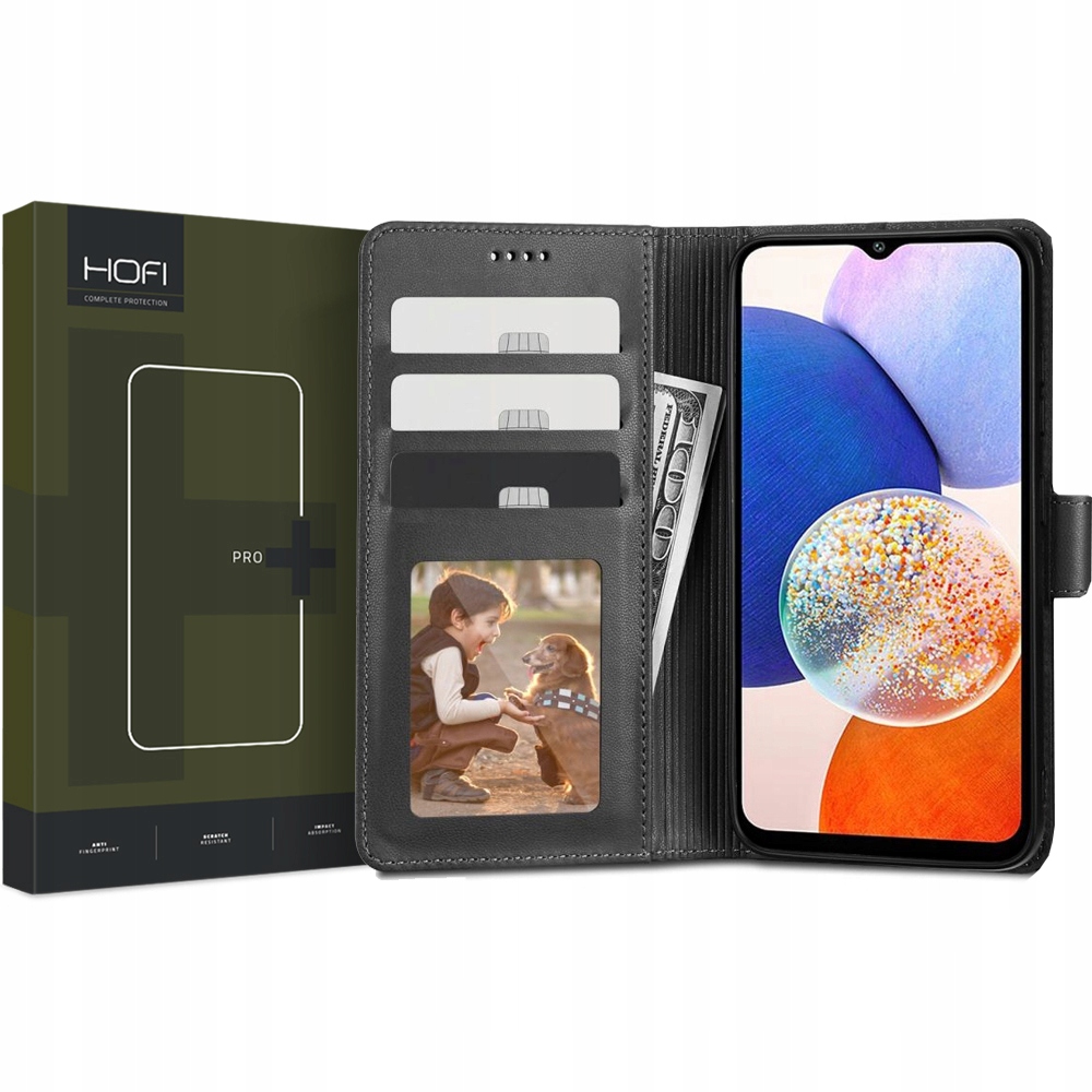 

Etui Skórzane Portfel Na Galaxy A14 4G 5G Szkło