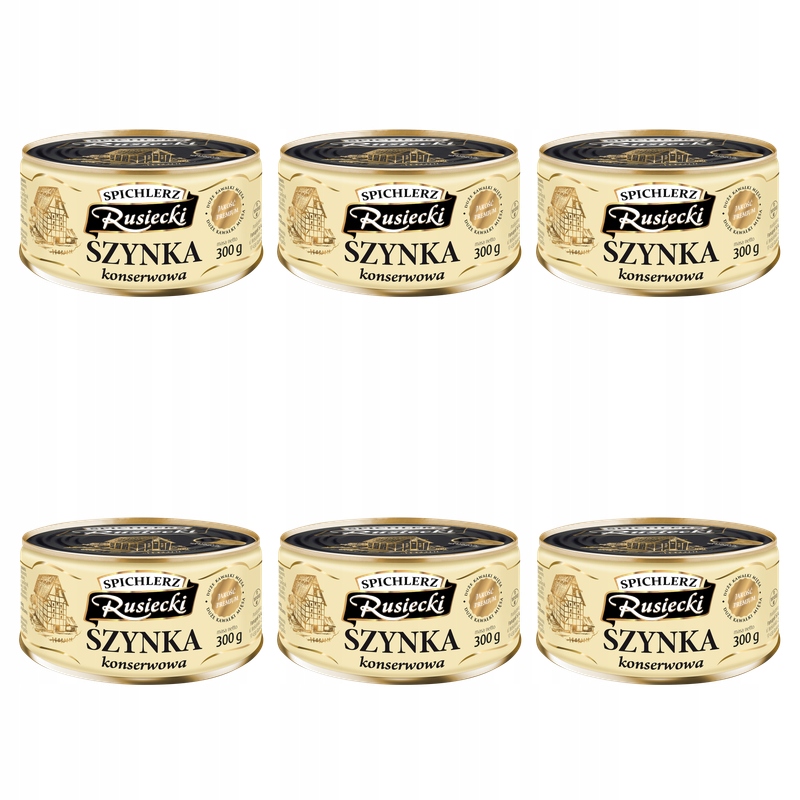 Spichlerz Rusiecki Konzervovaná šunka 300 g X6