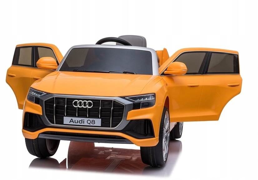 Auto na Akumulator Audi Q8 Żółty Lakierowany Liczba drzwi 2