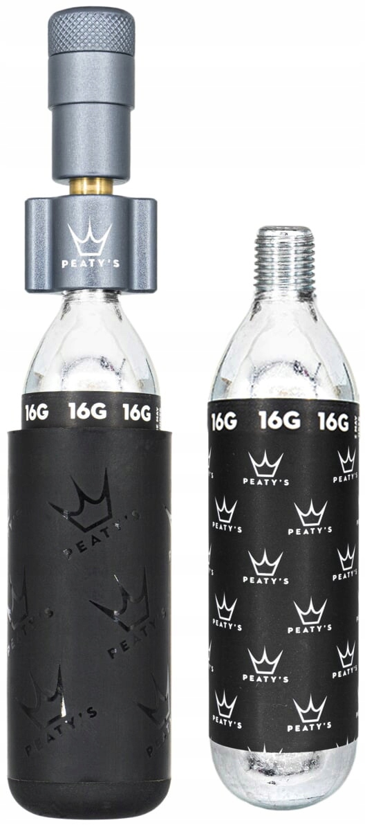 CO2 pumpa Peaty's Holeshot Road&Gravel 2x16 g