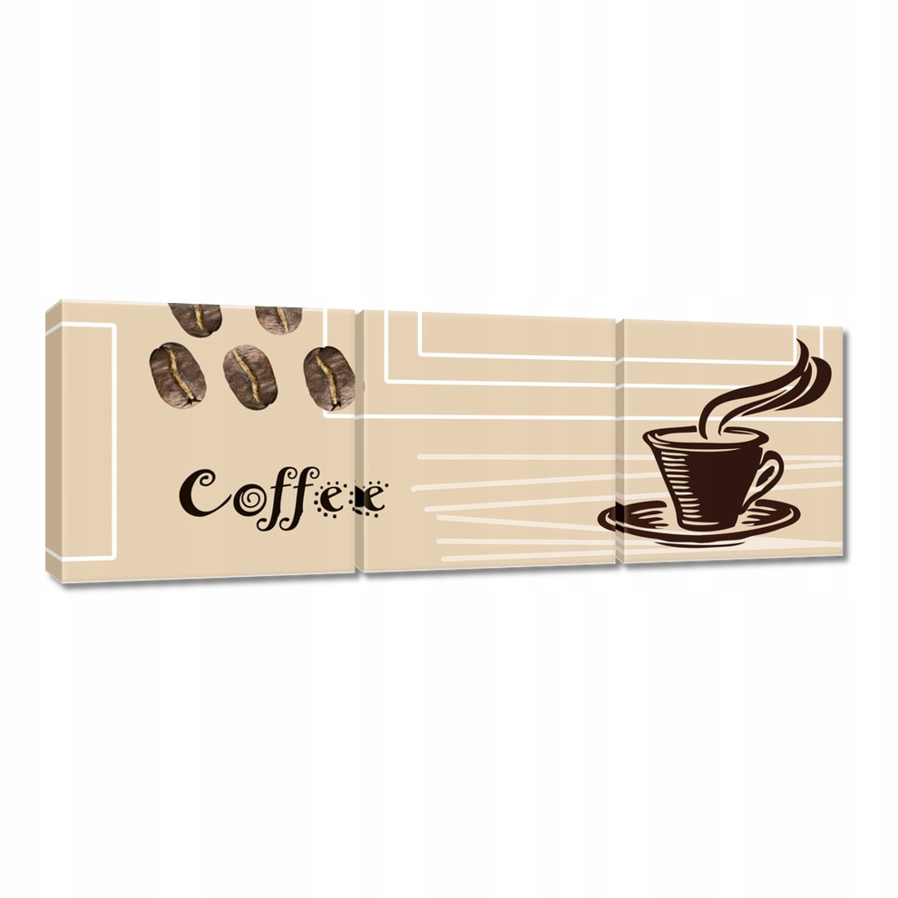 

Obrazy 60x20 Kawa Coffee