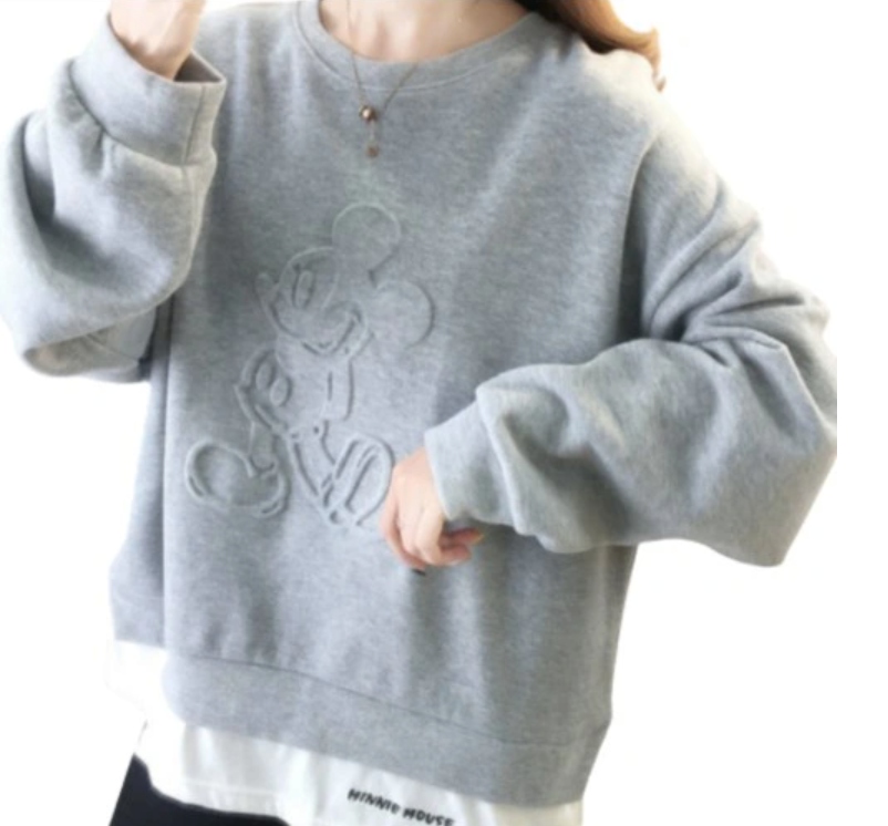 

Bluza Damska Disney Wzór Myszka Miki Micki Szara