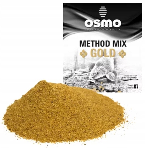 Zanęta Osmo Method Mix Feeder Gold 800g NOWOŚĆ
