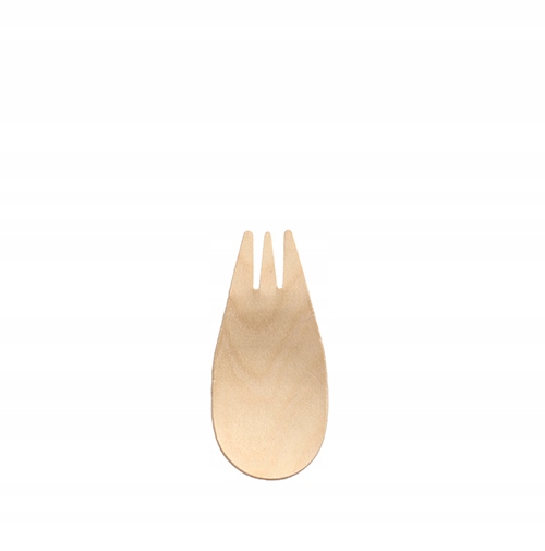 

Łyżkowidelce do przekąsek finger food 8,2cm 150szt