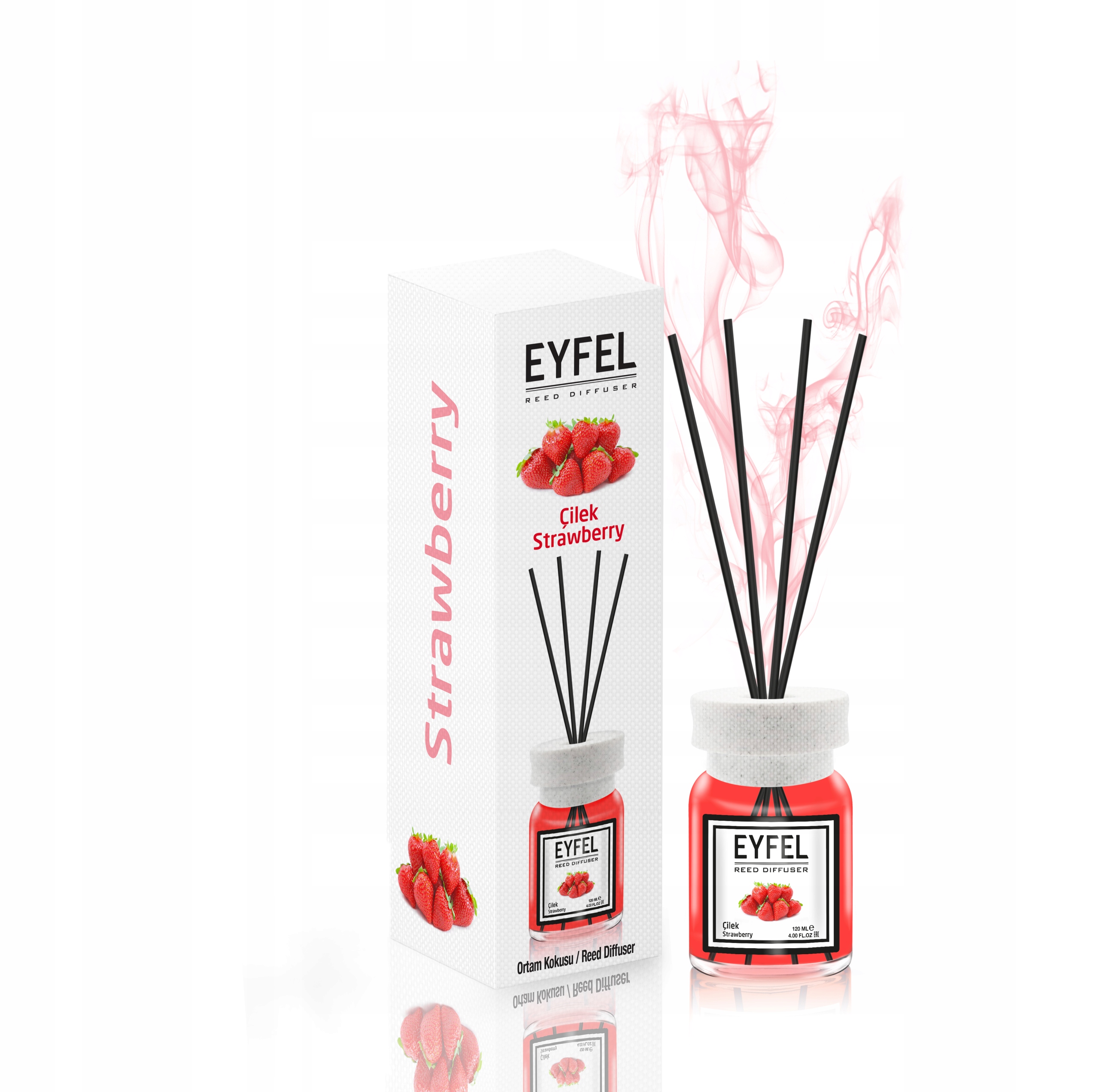 

Truskawka Eyfel Zapachy Do Domu Patyczki 120 ML