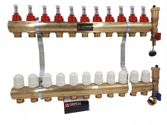 Rozdzielacz11 do podłogówki ogrzewania podłogowego