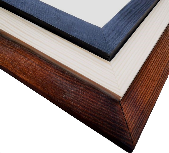 RAMA DREWNIANA ANTYREFLEKS RAMKA 48x68 cm Plakat 68X48 ANTYREFLEKS PUZZLE Materiał drewno