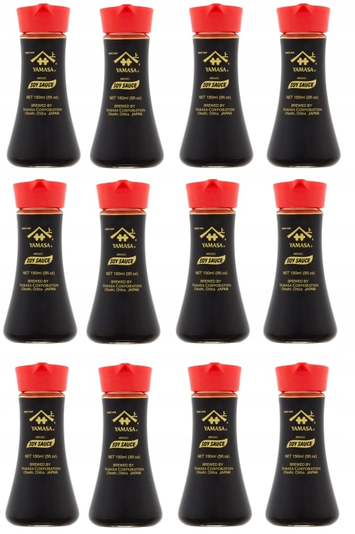 12x 150ml Yamasa Sos sojowy dyspenser Karton