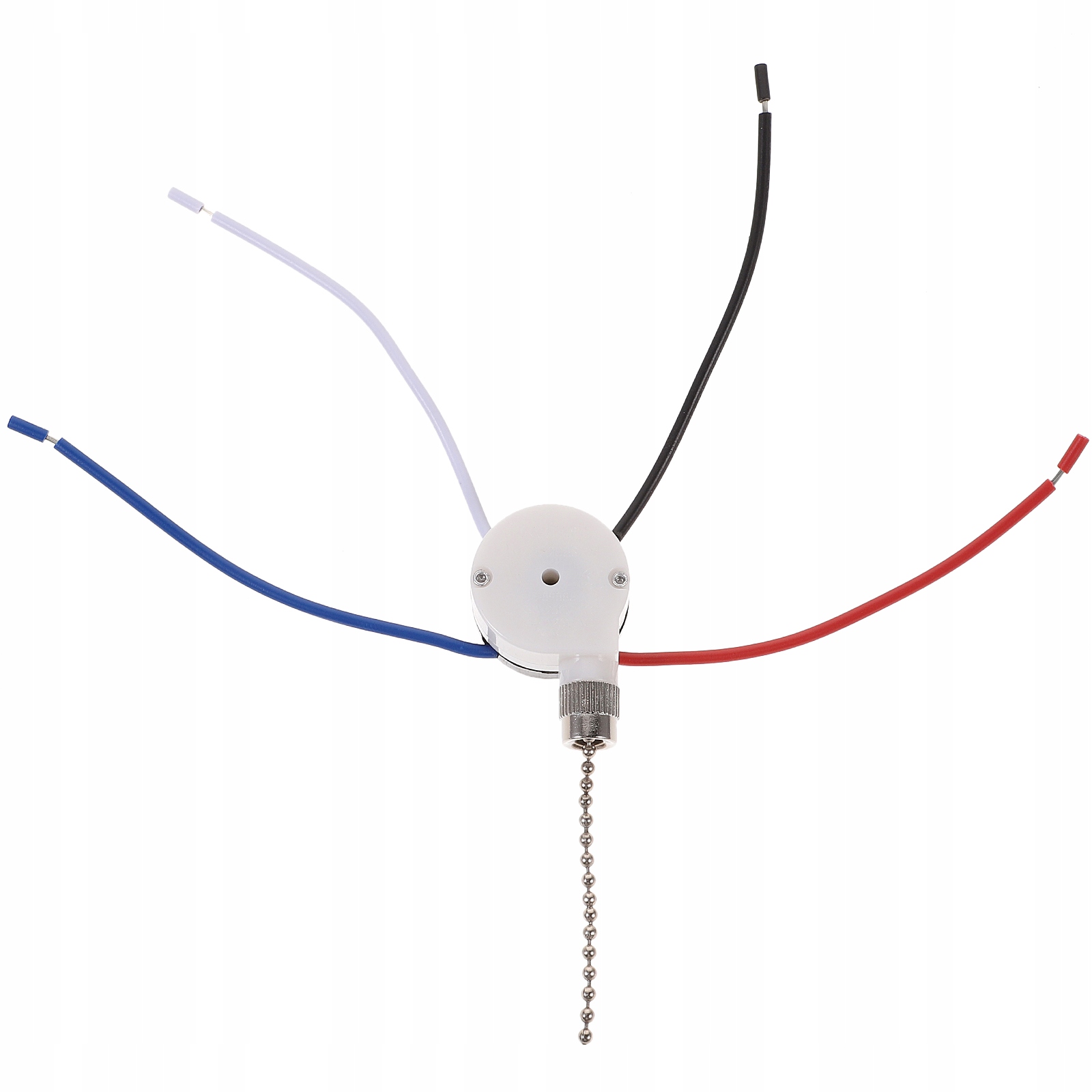 LEKKI, ELEKTRYCZNY WENTYLATOR SUFITOWY Z ŁAŃCUCHEM WŁĄCZONYM