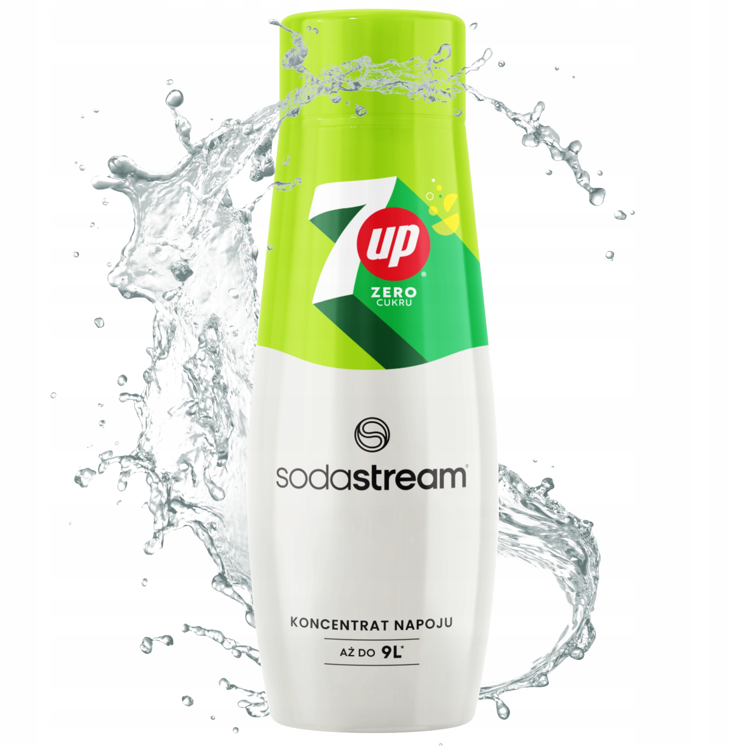 Syrop smakowy 7Up bez cukru SodaStream koncentrat bez cukru do saturatora