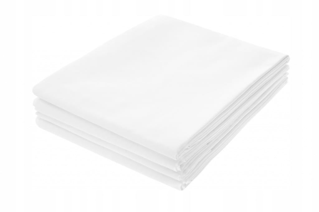 

białe prześcieradło hotelowe standard 240x260