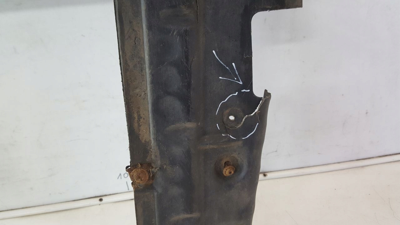 cover below engine of the engine Opel Astra H 1,7 CDTI