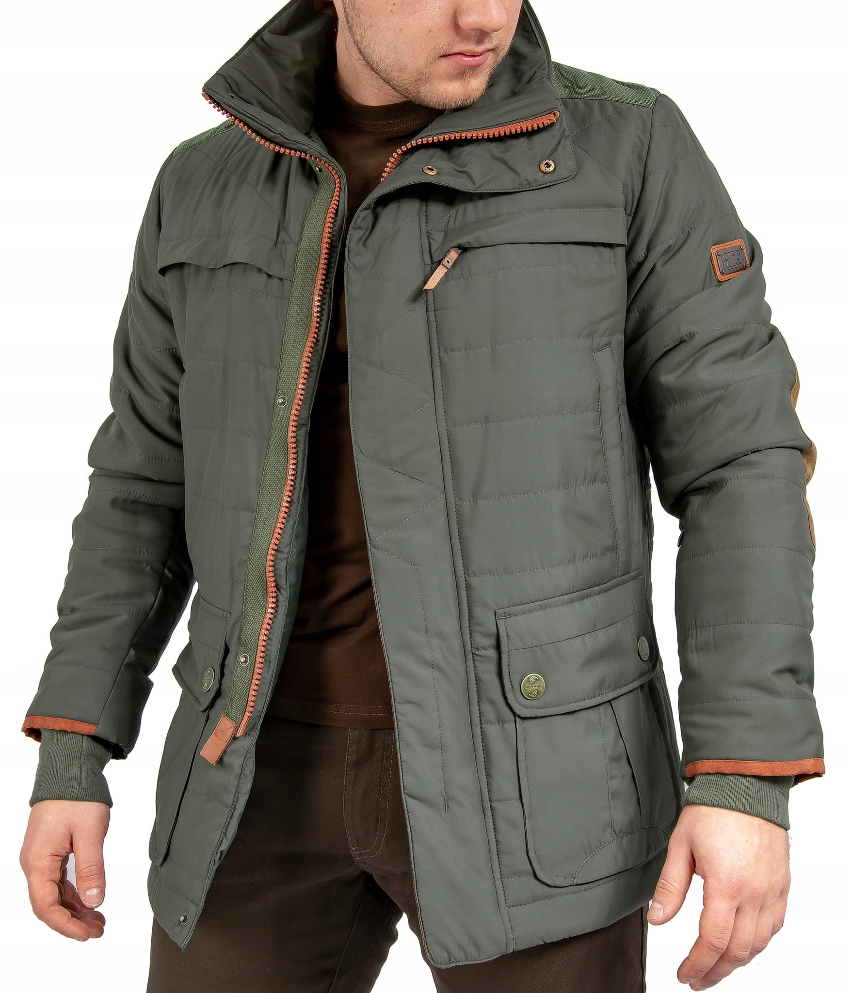 Kurtka Graff Piumi 643-O olive roz. S