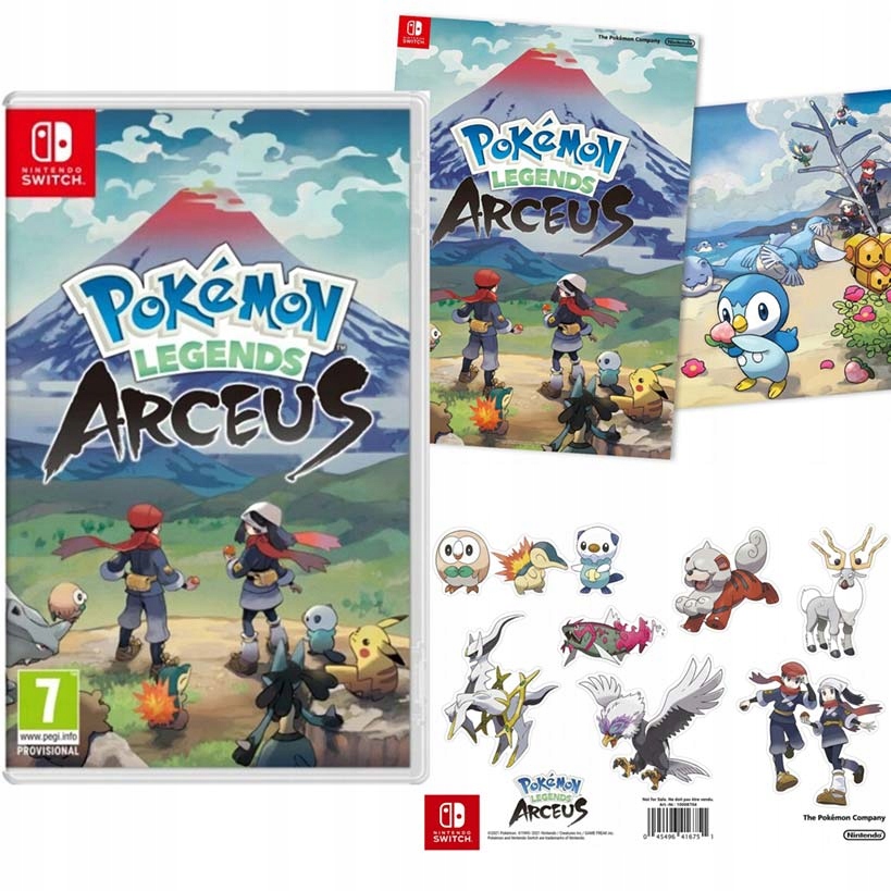 POKEMON LEGENDS ARCEUS / POKEMONY / GRA NINTENDO SWITCH