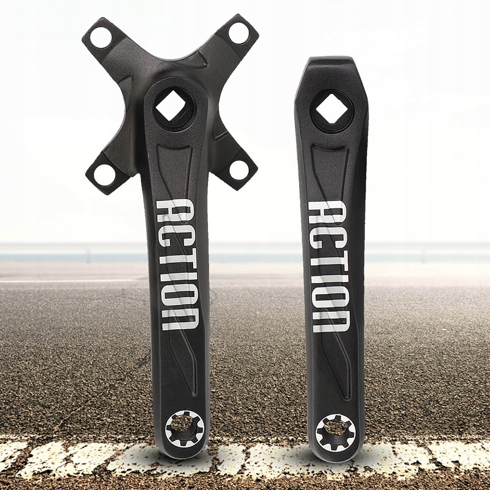 KORBA ROWEROWA ALUMINIOWA KWADRAT 170MM Liczba tarcz 1