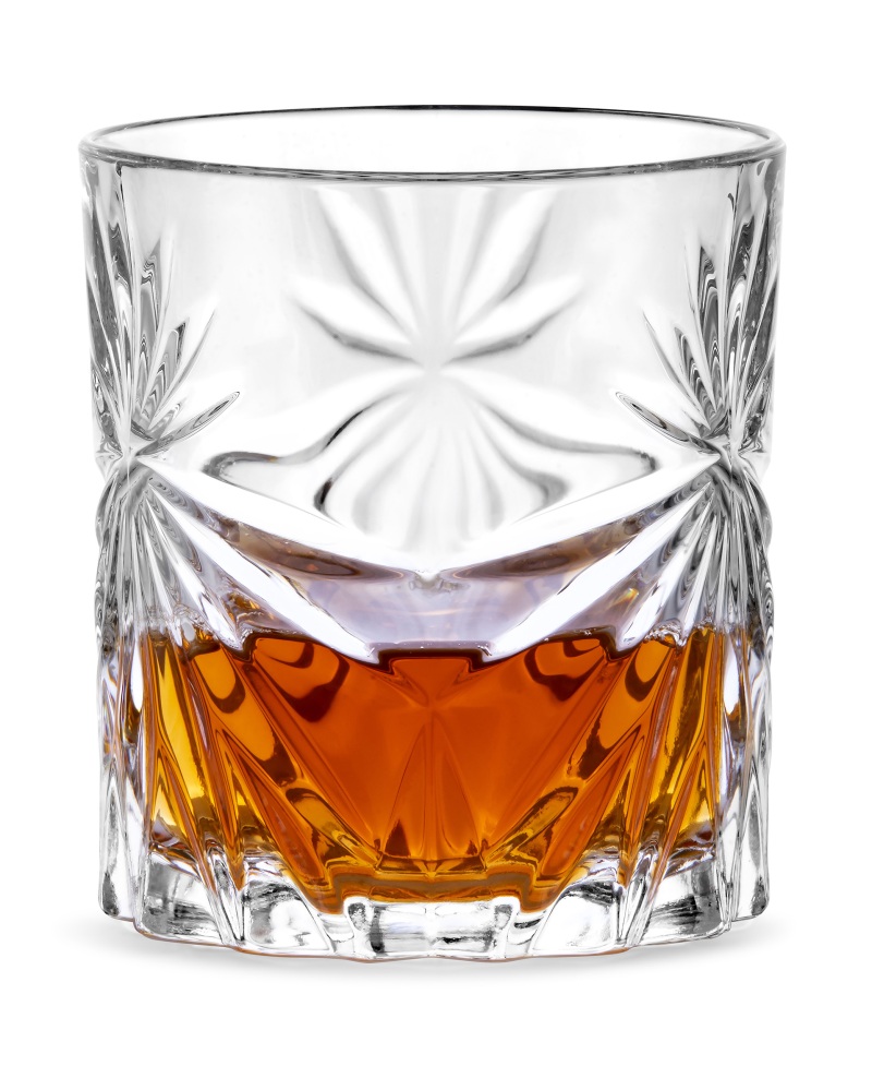 BOHEMIA PRESTIGE FIORE SZKLANKI 320ML KPL 6 SZT DO WHISKY Liczba sztuk w zestawie 6 szt.