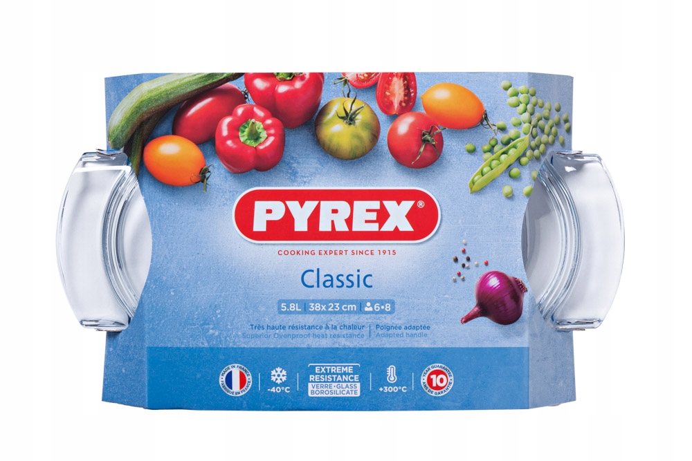 NACZYNIE ŻAROODPORNE OWALNE PYREX 5,8 L Linia Classic