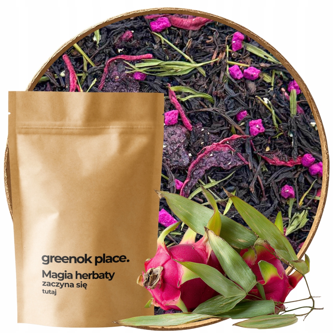 Čaj černý Black Dragon 1000 g listový pitahaya dragon fruit