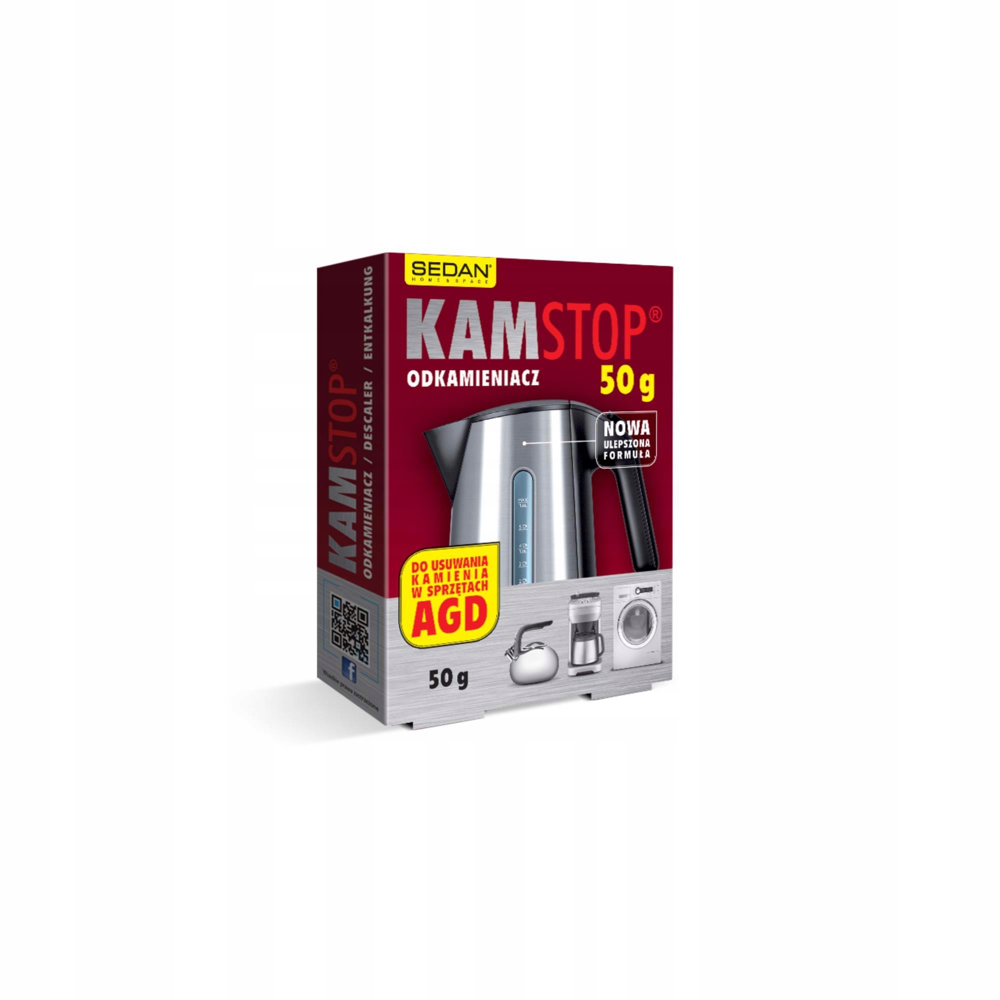 

Kamstop Odkamieniacz W Proszku 50G