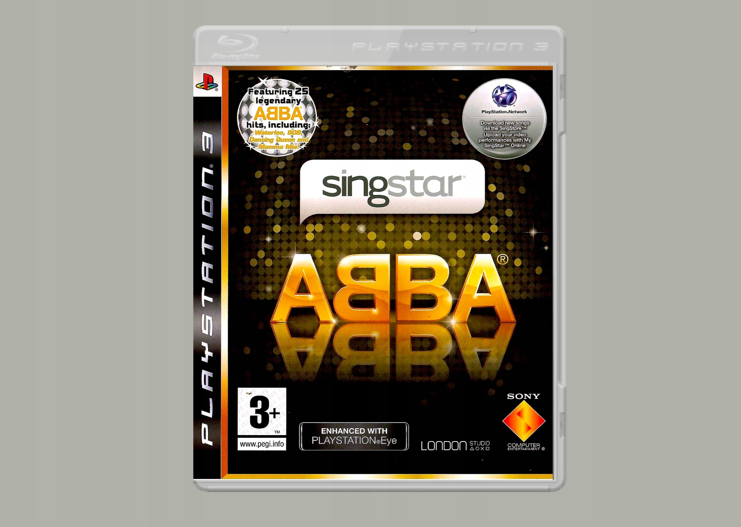 rozkręć każdą imprezę z grą PS3 SINGSTAR ABBA śpiewajcie KULTOWE HITY Wersja językowa Angielska Angielska - dialog Angielska - napisy