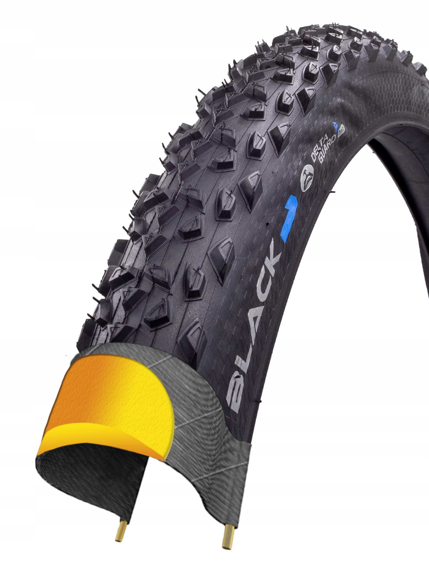 

Opona Black1 29x2,4 60-622 antyprzebiciowa