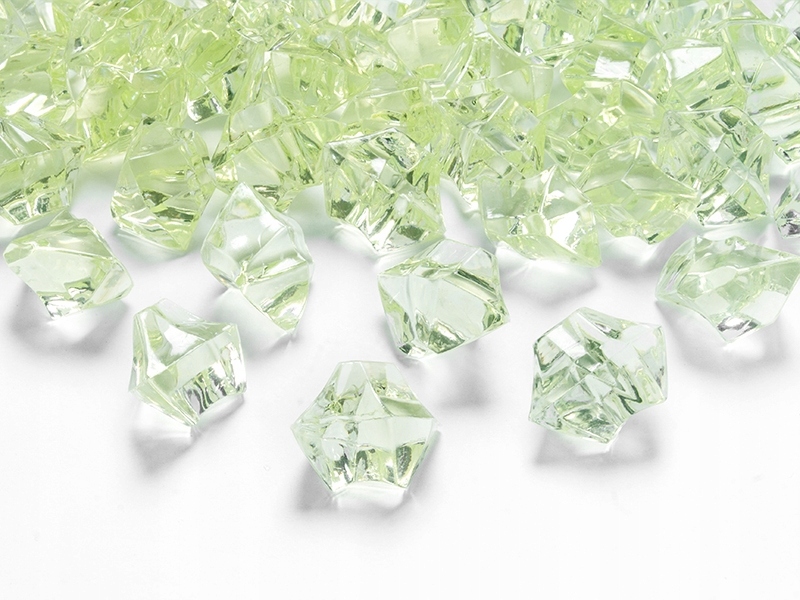 

Kryształowy lód , j.zieleń , 25 x 21 mm