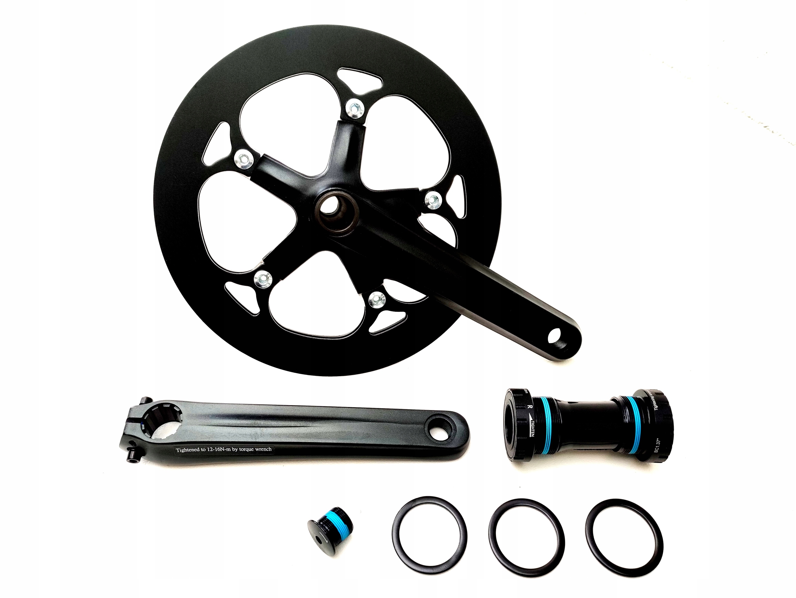 Nowe Korby Samox 52t 170 mm Suport RockRing do Gravel Single Speed Ostre