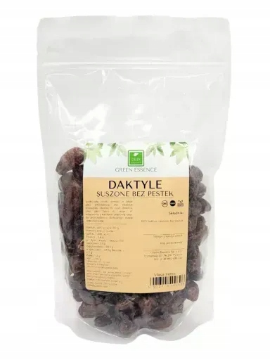 Levně 4xGREEN Essence Sušené datle1 kg bez pecek bez síry, nejlepší sladké