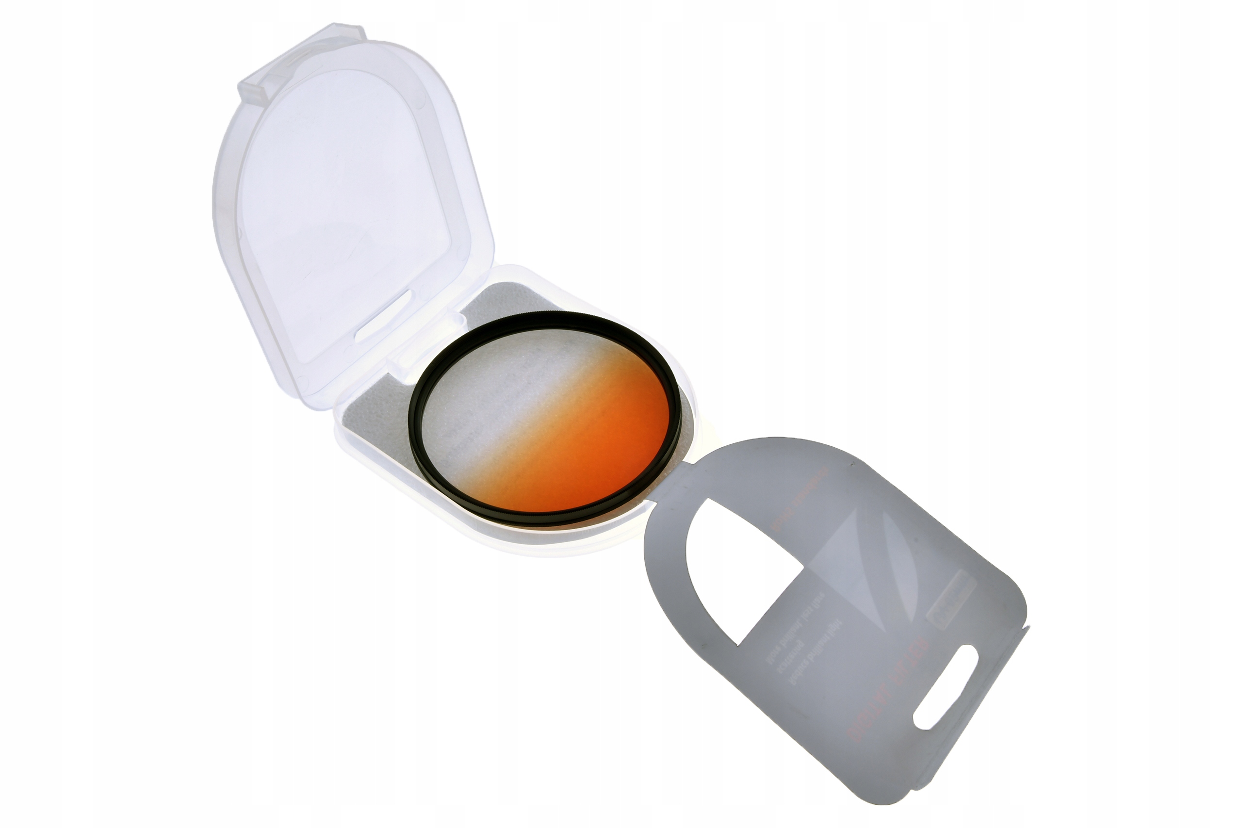 Filtr połówkowy 82mm Pomarańczowy Marka Inna