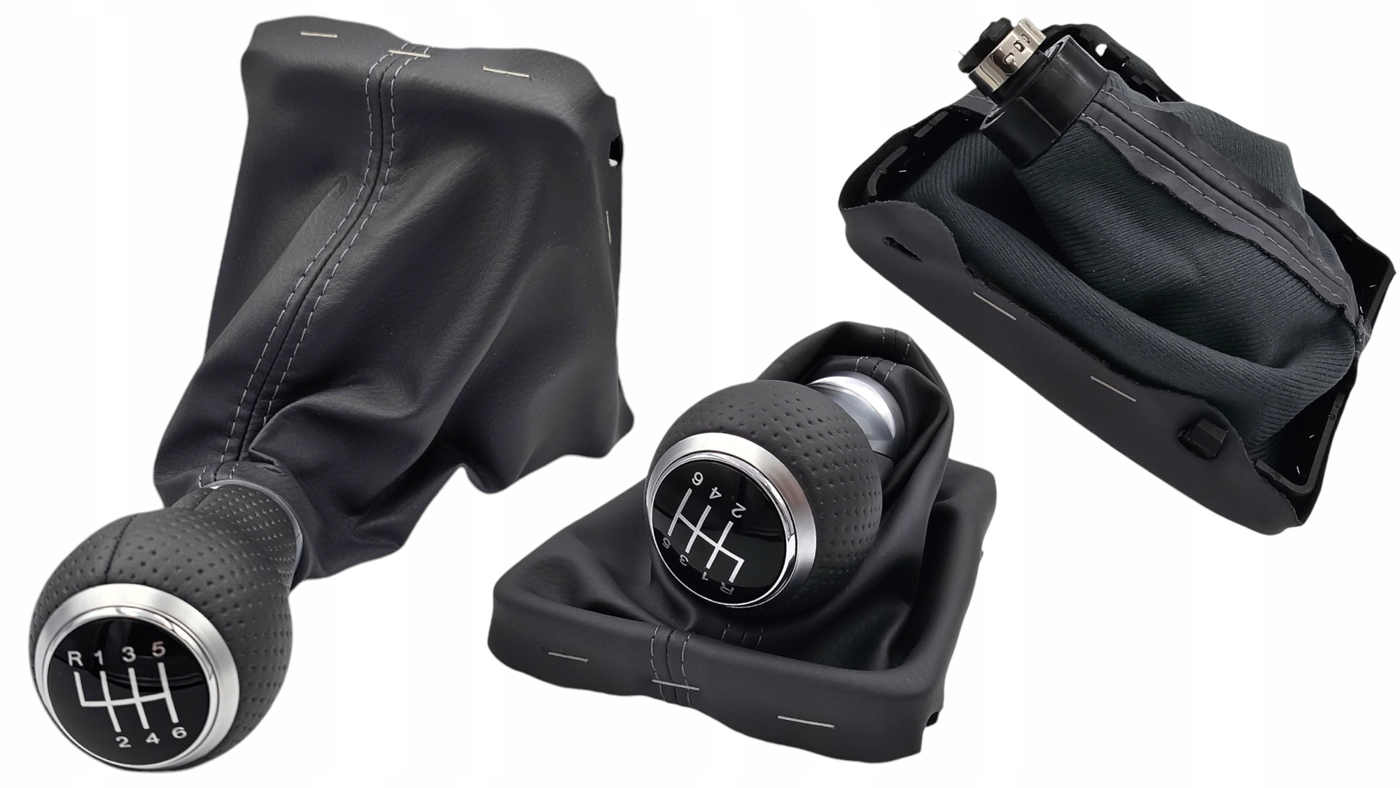 Rukojeť Řadící Páky Mieszek Audi S4 Rs 4 A4 B8 S5 A5 Q5 6 Rychlostních Stupňů Šedá