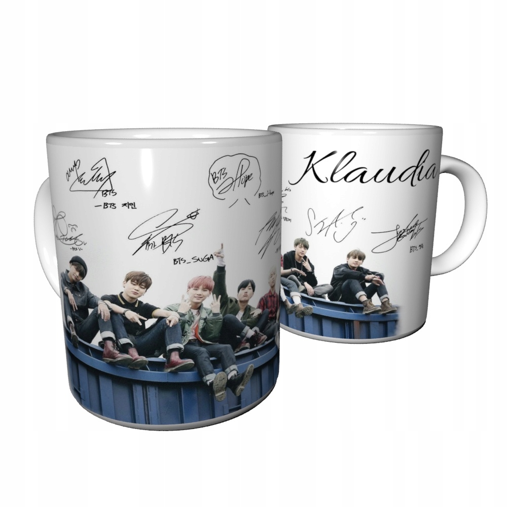 

Kubek Bts Bangtan Boys Imie Kartonik