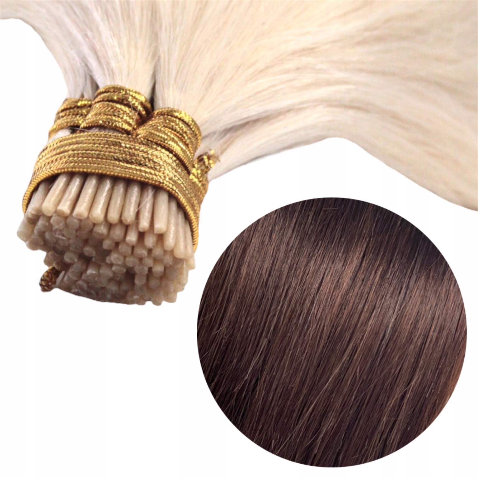 100/50 CM Pramínky Na Kroužky Pro Přírodní Vlasy #2