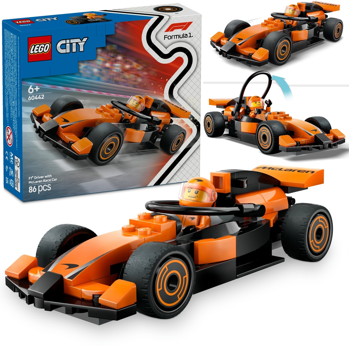 Lego City 60442 F1 Kierowca I Bolid Mclaren +katalog Lego 2025 W Wersji Pdf