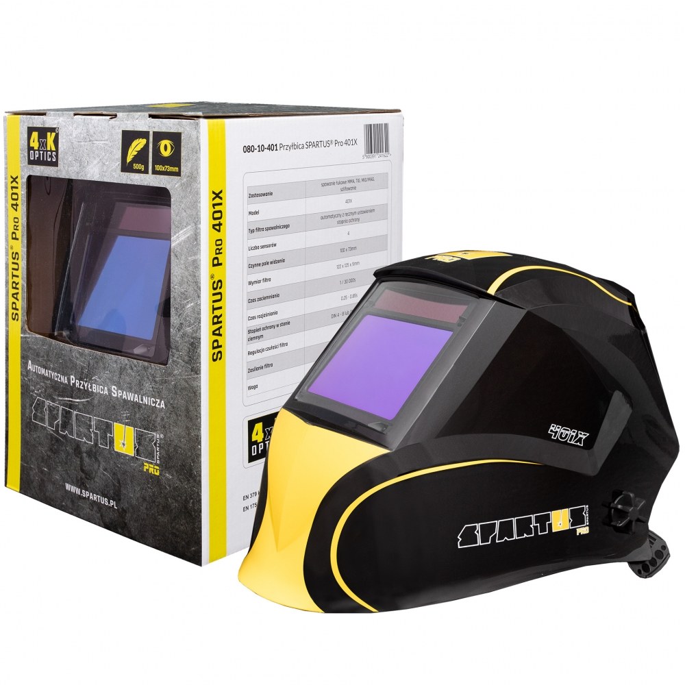 МАСКА ДЛЯ ОБЛИЧЧЯ SPARTUS TIG 401X