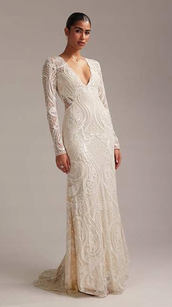 Zdobené Šaty S Výšivkou Flitry Edition Pro Nadýchanou 54 7XL