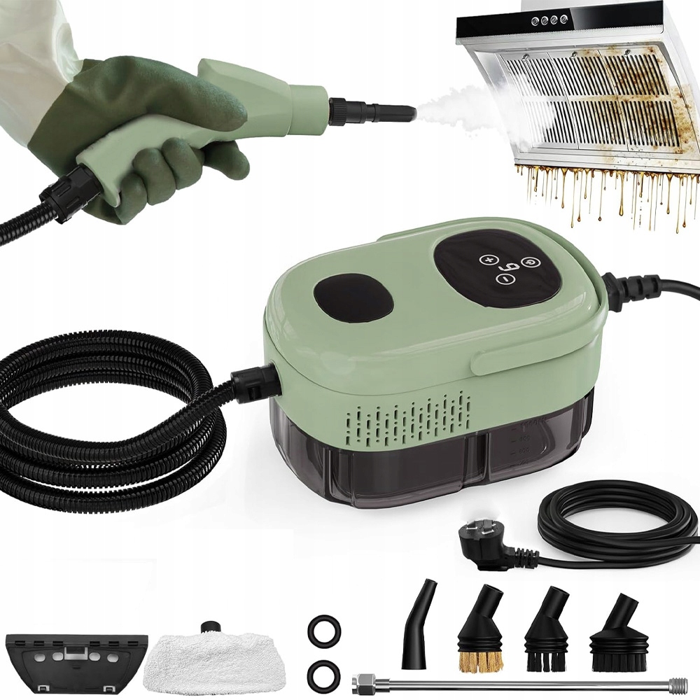 Parní Čistič 2500W 1000ML Čistič Steamer Napařovač 6 Režimů Páry Sada